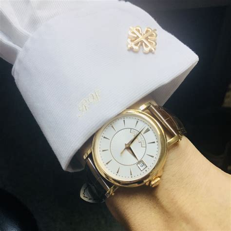 patek philippe cufflinks calatrava